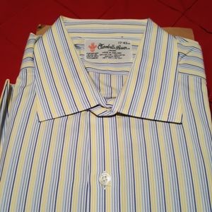 Long sleeve cuff link shirt